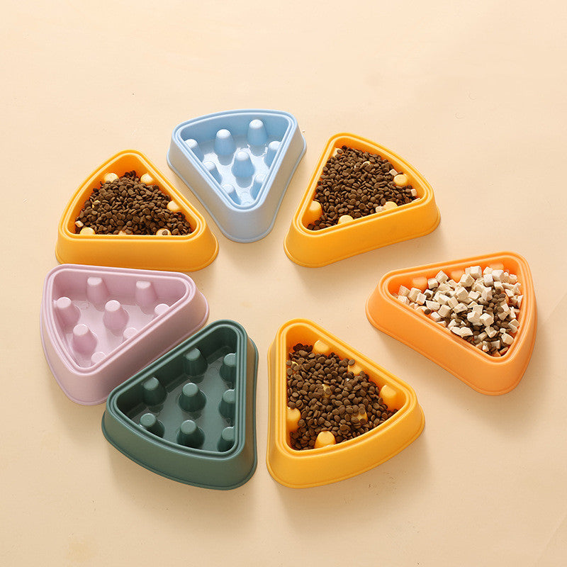 Cartoon Pizza Single Food Bowl