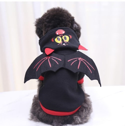 Black Skull Horror Cat Halloween Accessories