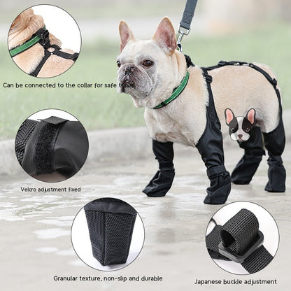 Waterproof Dog Shoes For Outdoor Walking